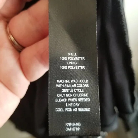 Black and white polka dot dress - Picture 12 of 13